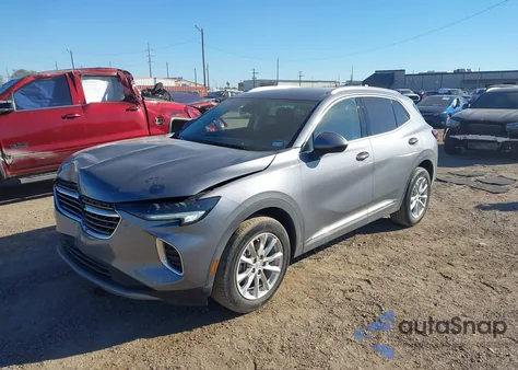 2021 Buick Envision Fwd Preferred from USA, damaged, VIN LRBAZLR49MD089792